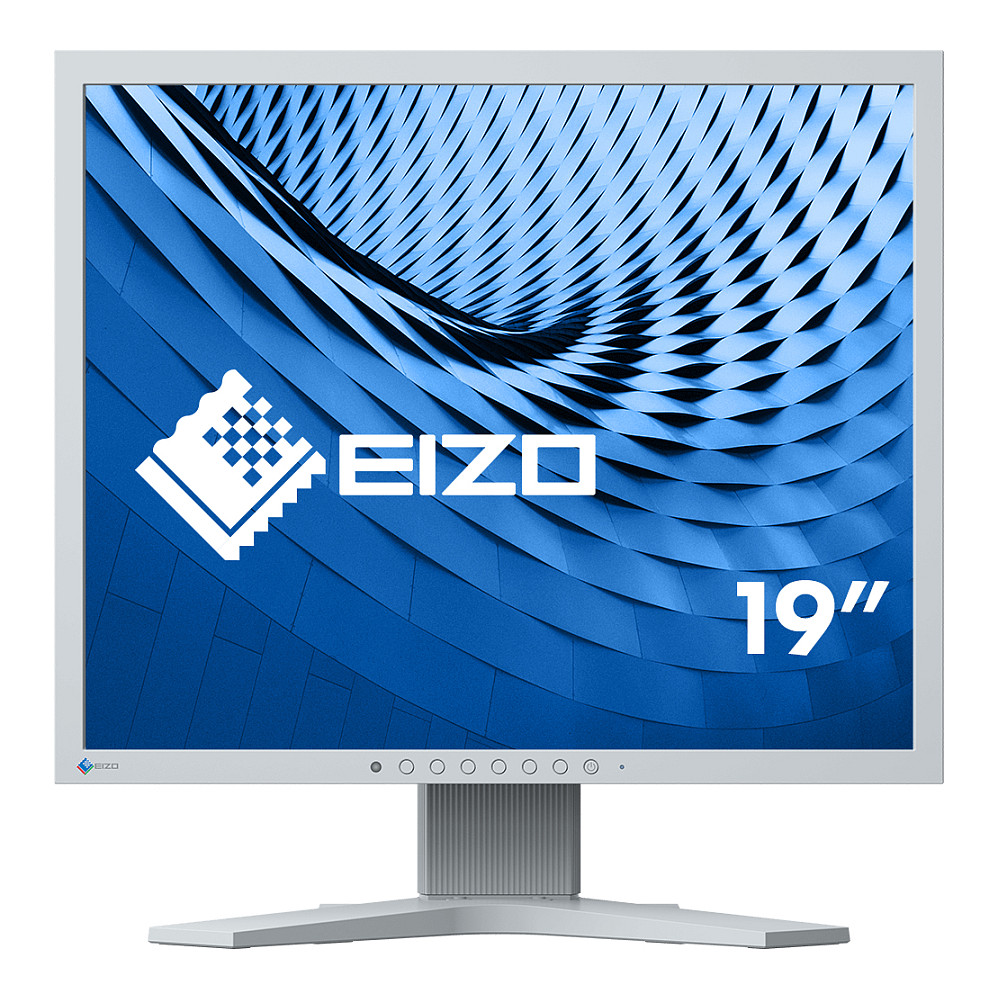 Monitor EIZO FlexScan S1934H-GY, 19", SXGA IPS, 60Hz, 14ms, DisplayPort + DVI-D + VGA - Hiri