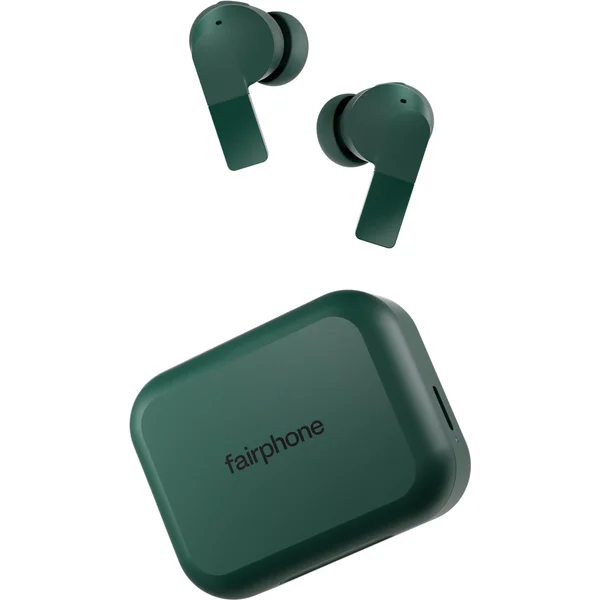 Kufje pa kabllo Fairphone Fairbuds 2, Bluetooth, TWS, ANC, Lossless Audio Support, USB-C - Gjelbër