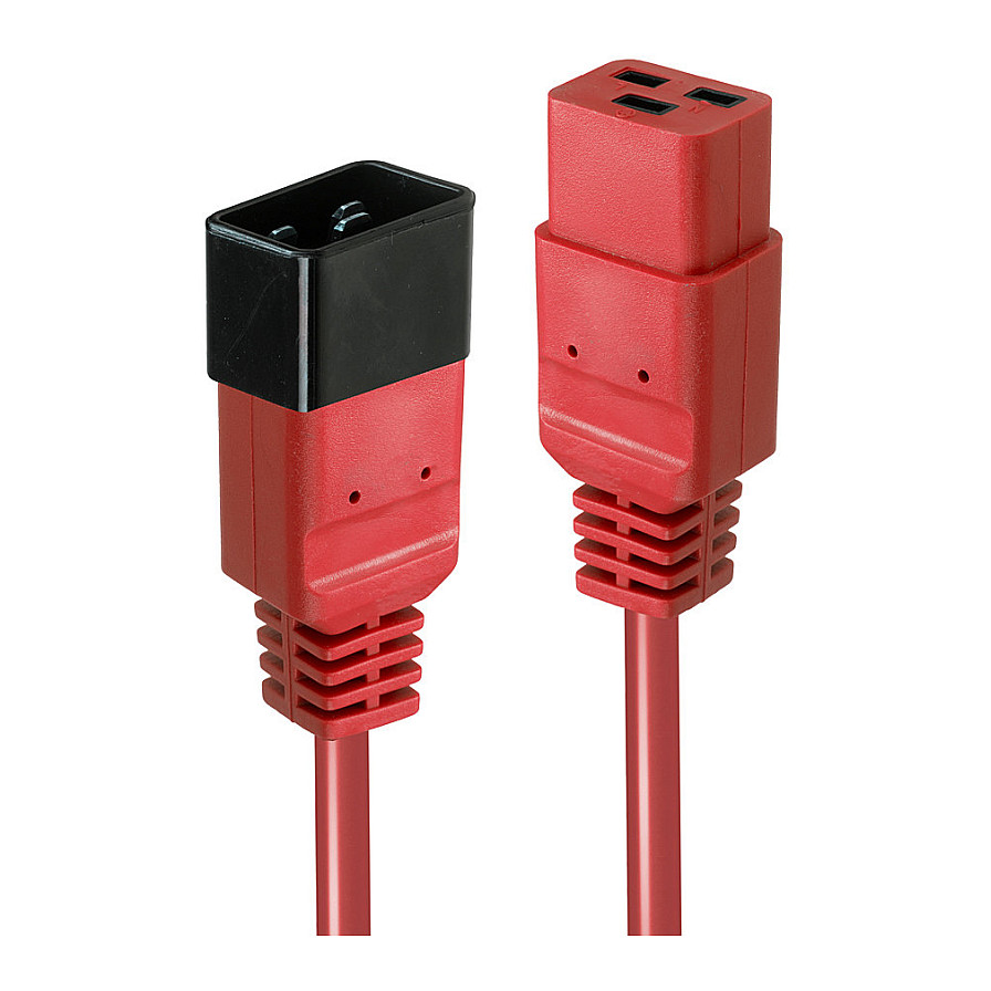 Kabllo për Furnizim me Energji Lindy 30047, Schuko CEE 7/7 në 1x IEC C13 dhe 1x IEC C5, 2 m, 10 A / 2.5 A, 250 V – Zezë 7
