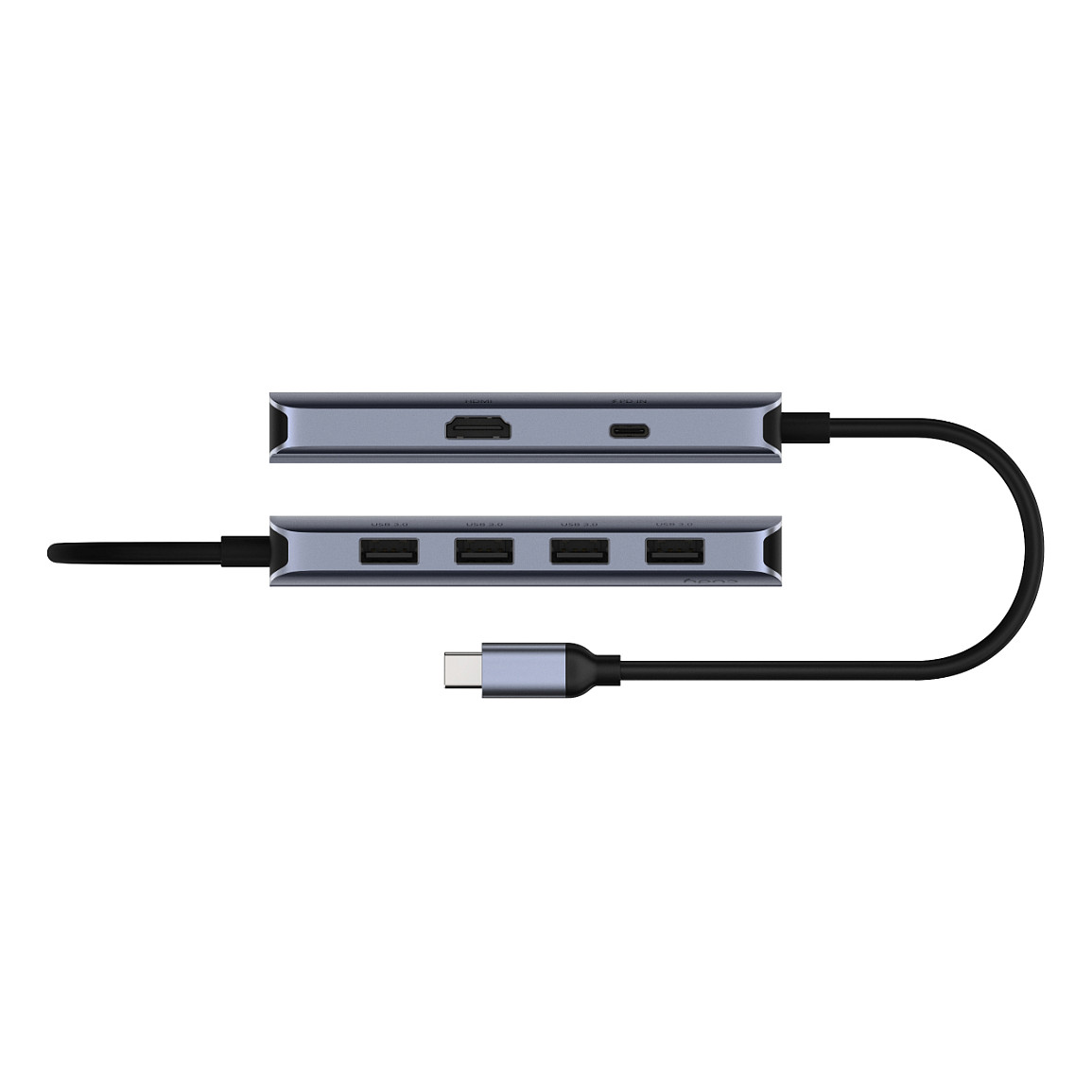 Hub Cudy 6-IN-1 USB-C with 4K HDMI thumbnail 3