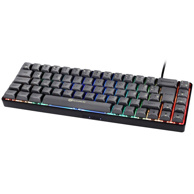 Tastierë Gaming GAMIAC TKL90G 75% / Mekanike / Kailh Blue Switches / RGB / USB - Bardhë/Kuqe 10