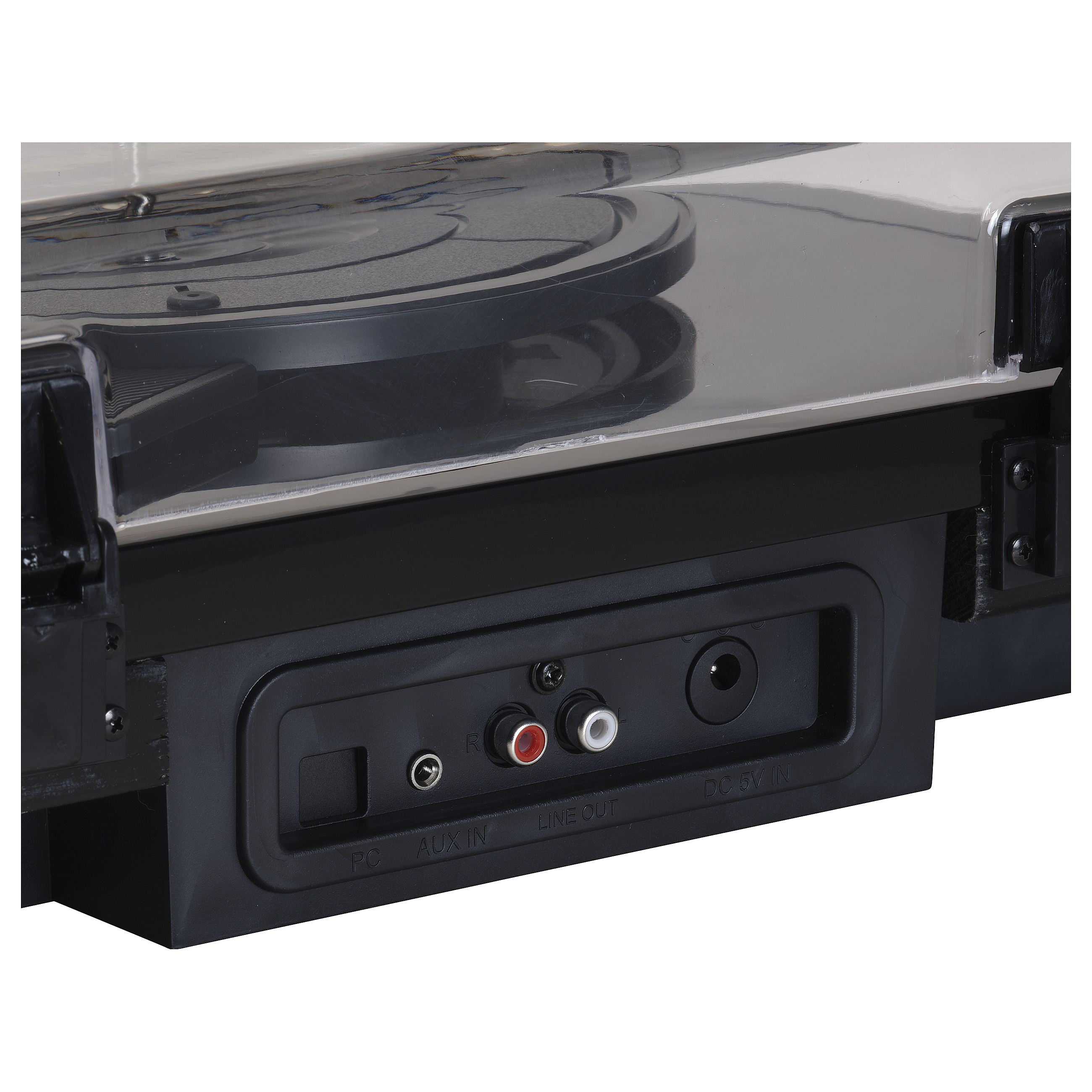 Gramafon Denver VPL-230B, Gjysmë Automatik, USB, 2W - Zezë 7