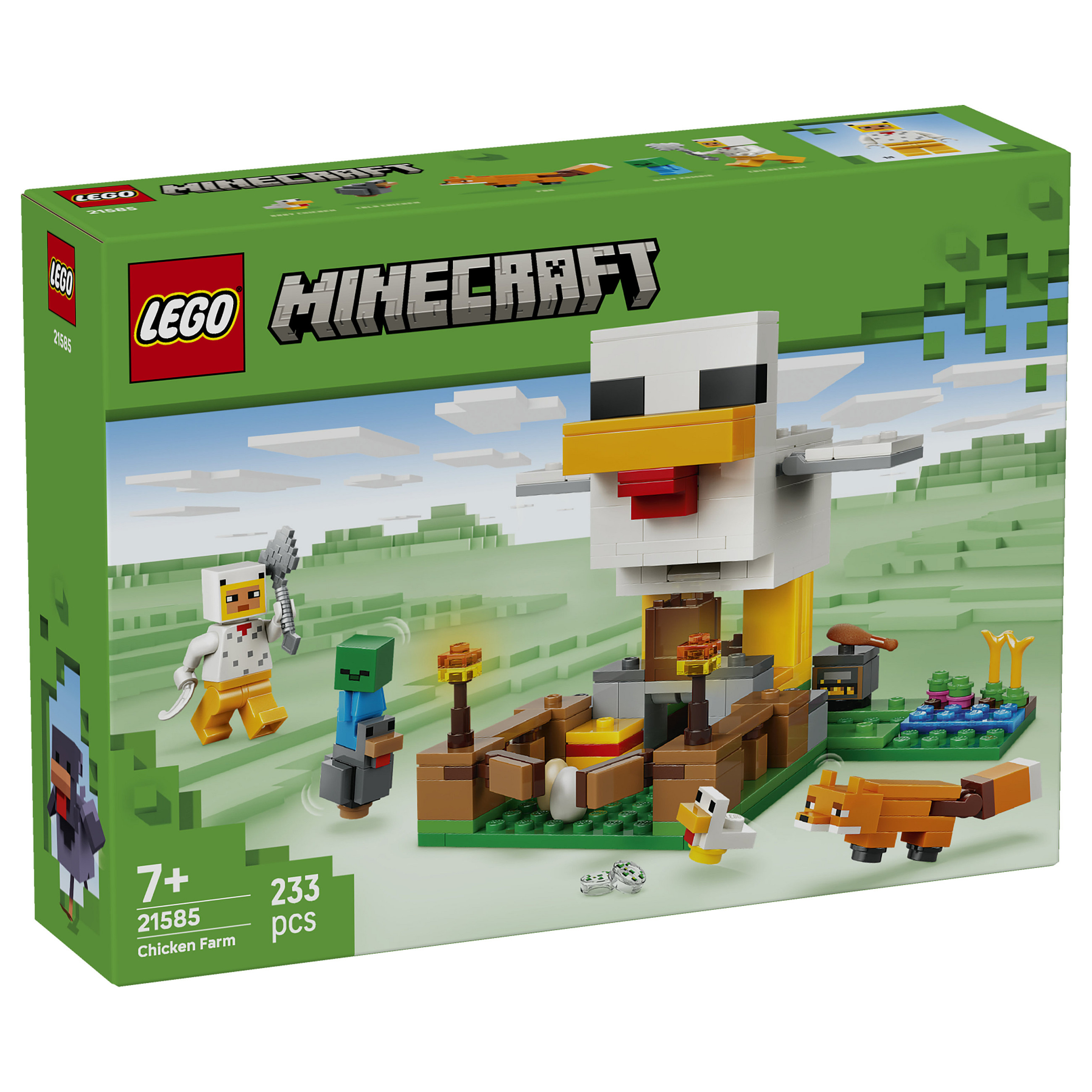 LEGO Minecraft Chicken Farm 21585 thumbnail 6