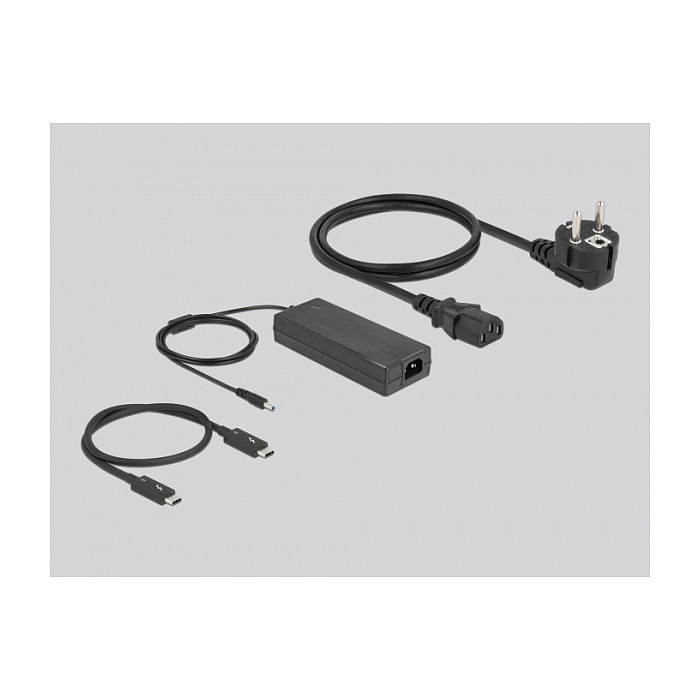 Docking Station DeLOCK Thunderbolt 3 / 8K / 2xDisplayPort / 3xUSB / LAN / SD / Audio - Gri thumbnail 3