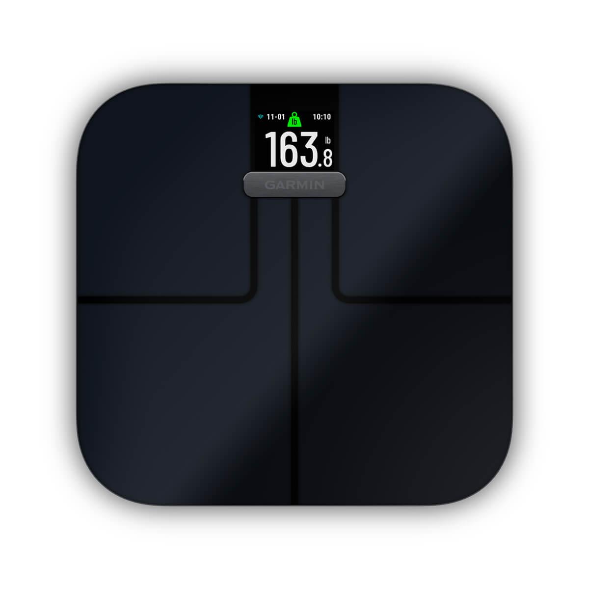 Peshore Smart Garmin Index S2 / 010-02294-70 / 181.4kg / Wi-Fi 2.4GHz / 16 Përdorues / Garmin Connect – Zezë 3