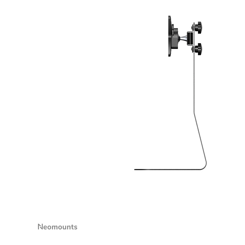 Mbajtëse për Monitor Neomounts FPMA-D850BLACK / 1 Monitor / 10–27" / deri 10kg / VESA 75x75 & 100x100 / Full Motion / Lartësi e Rregullueshme - Zezë 4
