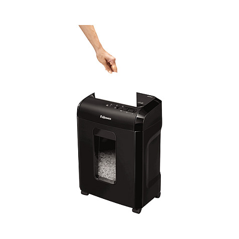 Shredder Fellowes Powershred 10M, Micro-Cut, P-5, 10 fletë, 2 × 12mm, 19L, Safety Lock - Zezë 5