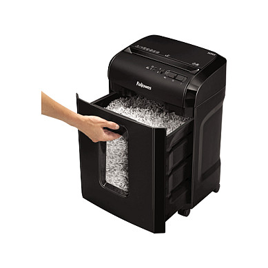 Shredder Fellowes Powershred 10M, Micro-Cut, P-5, 10 fletë, 2 × 12mm, 19L, Safety Lock - Zezë 2