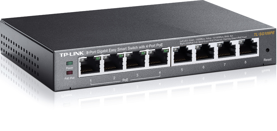 TP-Link LiteWave LS108G Gigabit Switch – 8× RJ45, 10/100/1000 Mbps, Metal 3