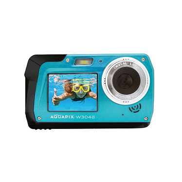 Kamerë digjitale Easypix Aquapix W3048 Edge / 13MP / 16x Digital Zoom / 4K / Dual Screen / Waterproof 3m - Blu/Zezë 3