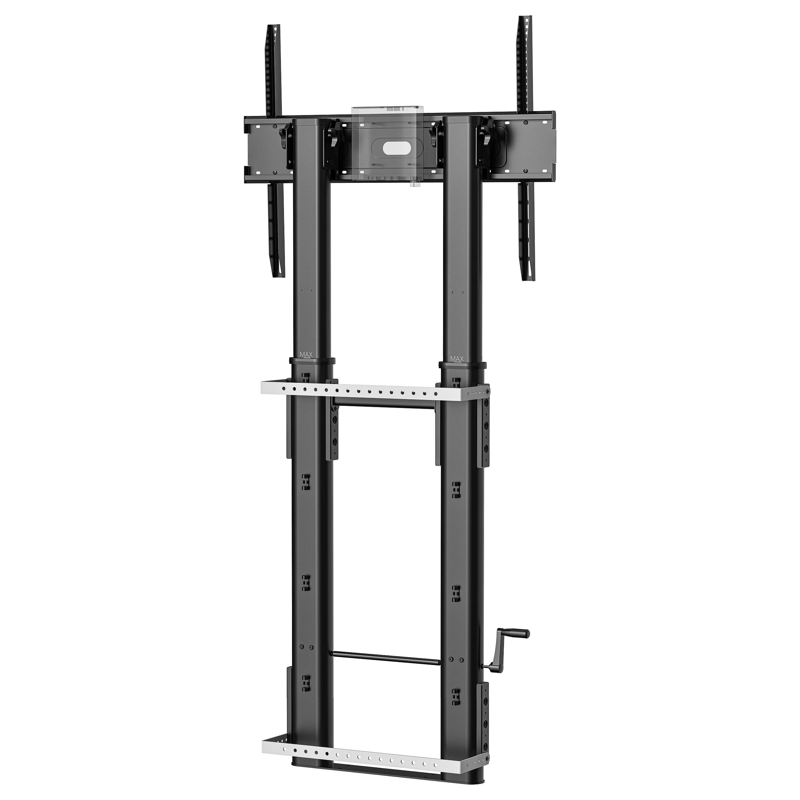Mbajtëse për Monitor Vision VFM-F26W, 55–100", 80kg, VESA 800x600mm - Zezë 3