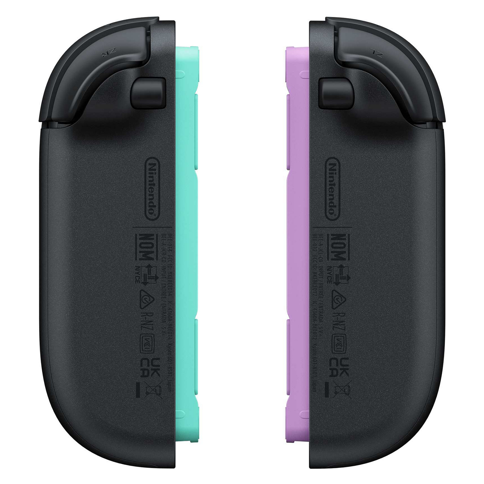 Kontroller Nintendo Joy-Con 2, Nintendo Switch 2, Set prej 2 Copësh – Zezë , Vjollcë , Gjelbër 5