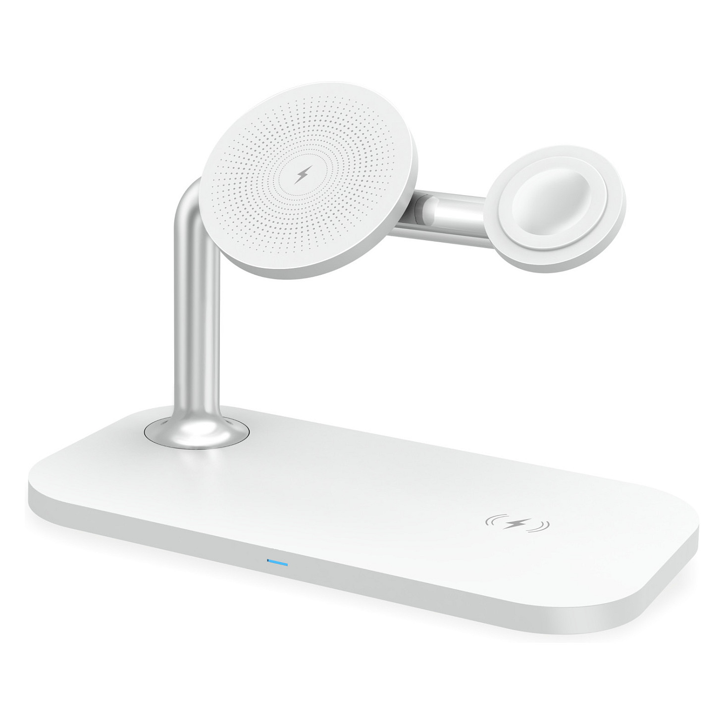 Karikues RealPower ChargeAIR Mag / MagSafe / Karikim Wireless / 15W / 3 pajisje – Bardhë