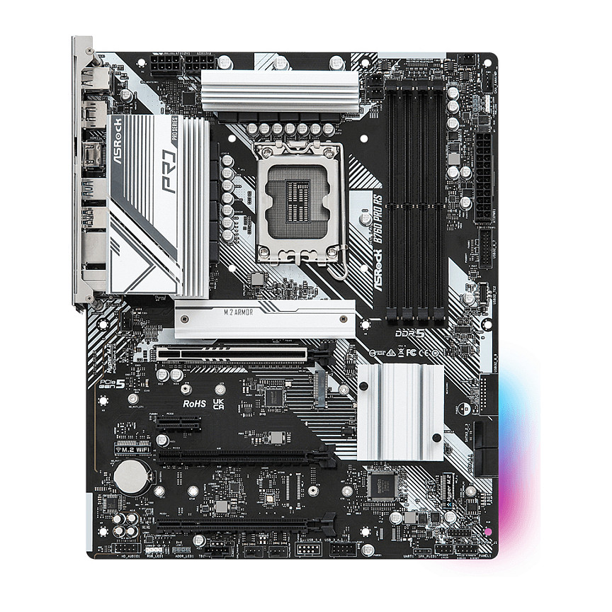 Pllakë Amë 1700 ASRock B760 PRO RS thumbnail 2