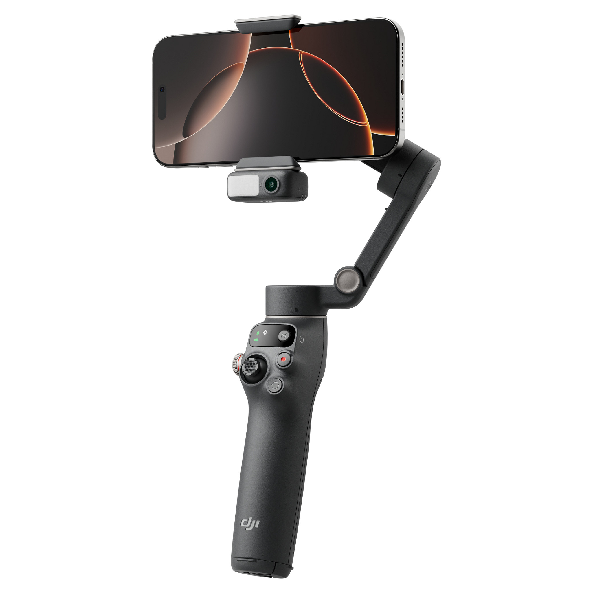 Stabilizues DJI Osmo Mobile 7P, 3-Aksësh, ActiveTrack 8.0, Tripod i Integruar, Shufër Zgjatuese - Gri e Errët 2