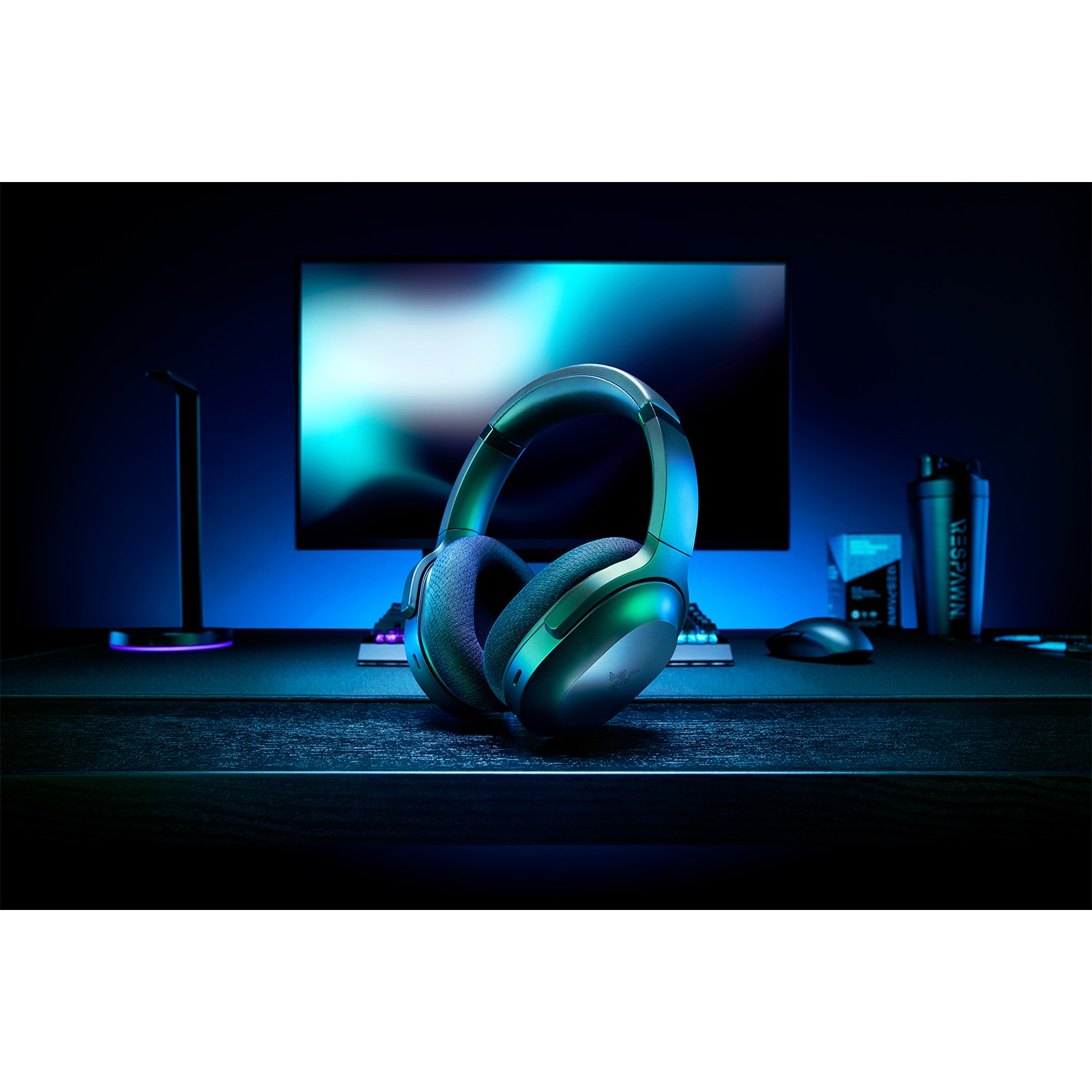 Kufje Gaming Razer Barracuda / 50 mm / Wireless 2.4 GHz + Bluetooth 5.2 / 3.5 mm / 40 orë / Mikrofon – Zezë 8