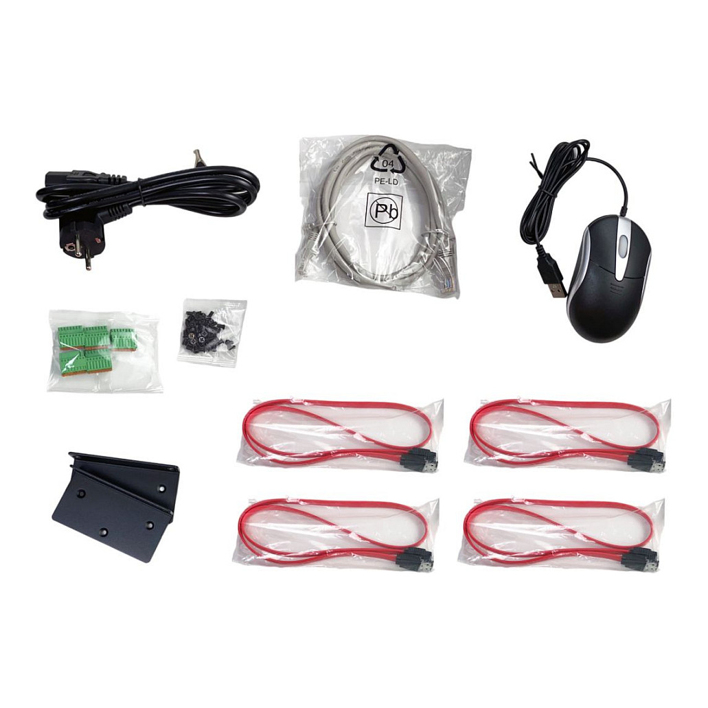 LevelOne NVR-0411 GEMINI Network Video Recorder 32CH / 16× PoE / 4× HDD deri 10TB / 12MP / H.265+ – Zi thumbnail 5