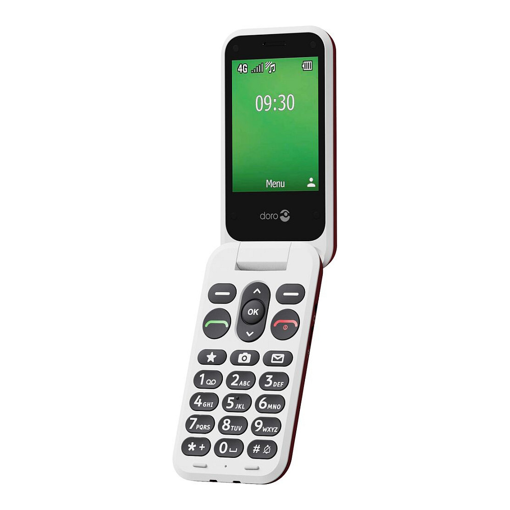 Telefon i thjeshtë Doro Leva E30 LTE – Kuqe thumbnail 2