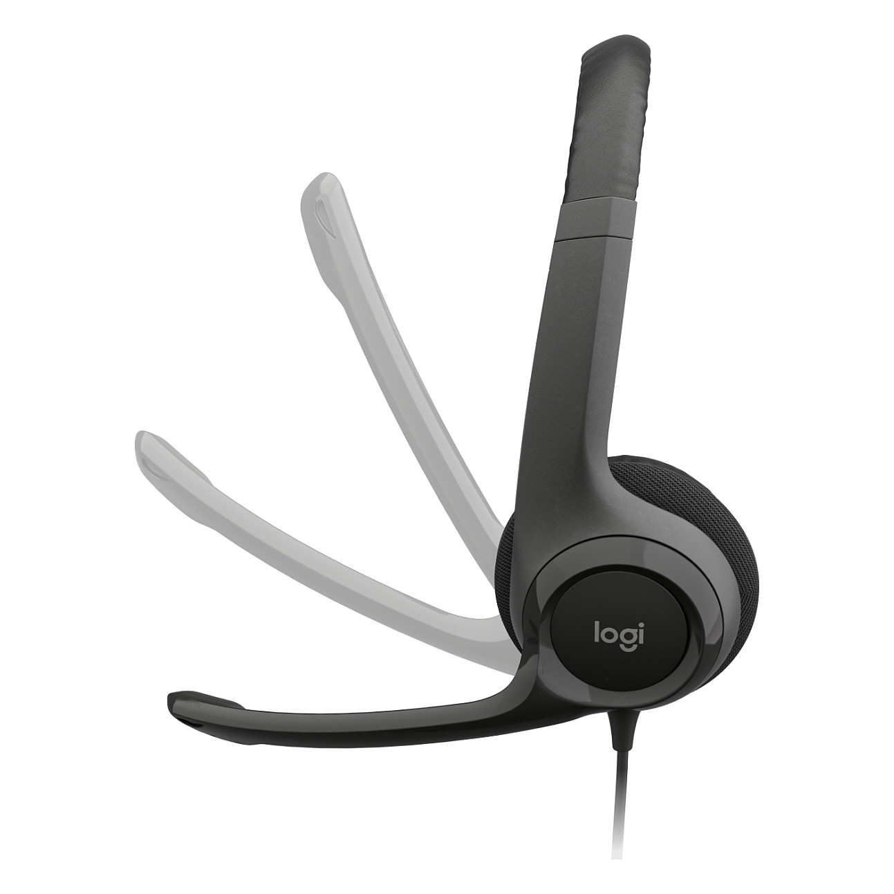 Kufje me kabllo Logitech H390 / On-Ear / USB-A / Stereo / Mikrofon Noise-Cancelling / 30mm - Zezë 5