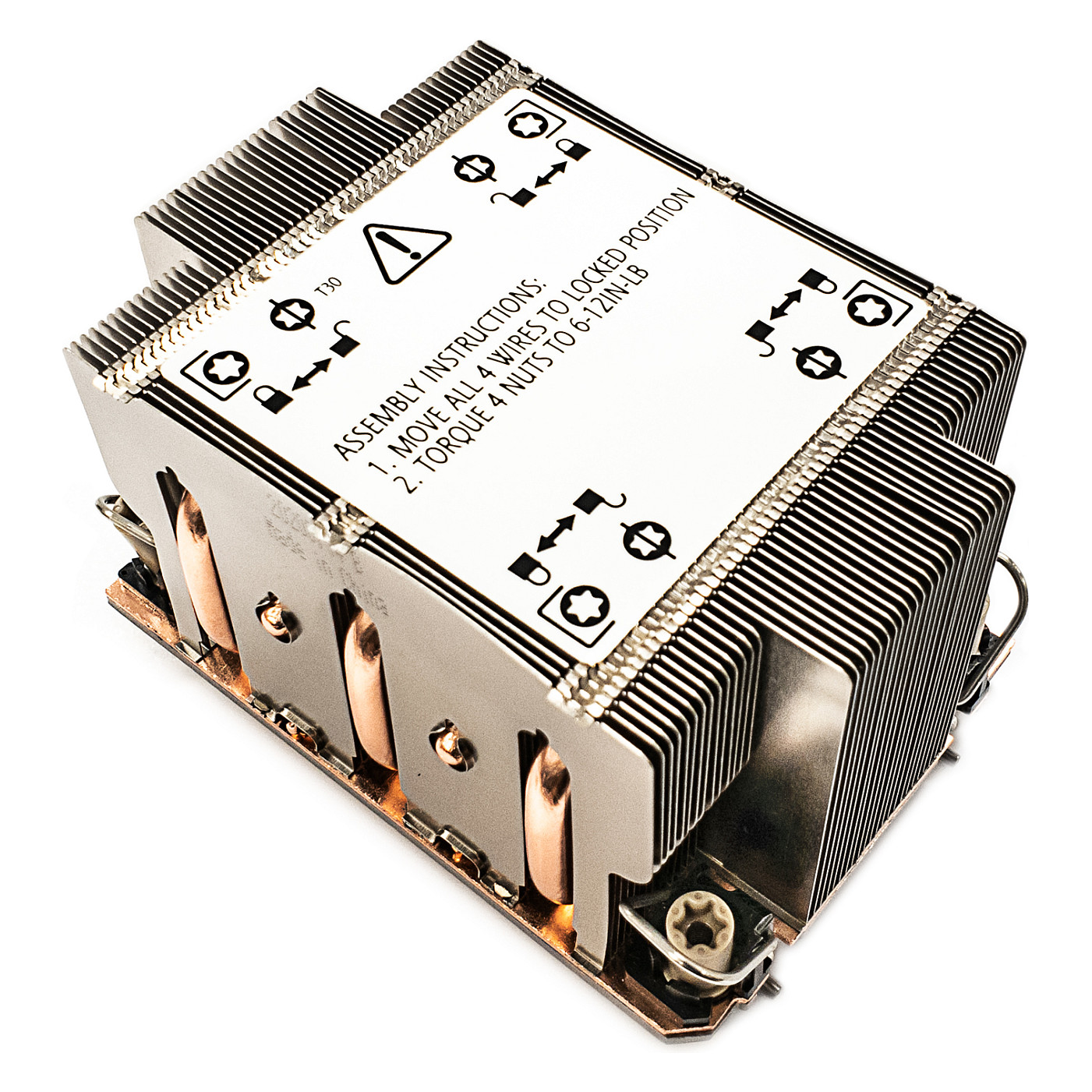 Ftohës për Procesor Inter-Tech N-8 / 2U / Pasiv / 250W TDP / LGA4189 – Argjend