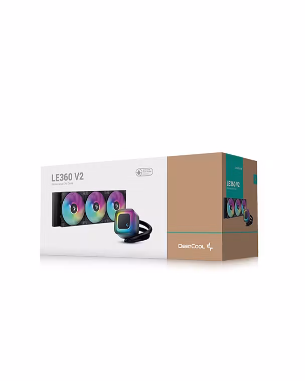 Ftohës për Procesor DeepCool LE360 V2 / 360mm AIO / 3x120mm ARGB PWM – Zezë 5