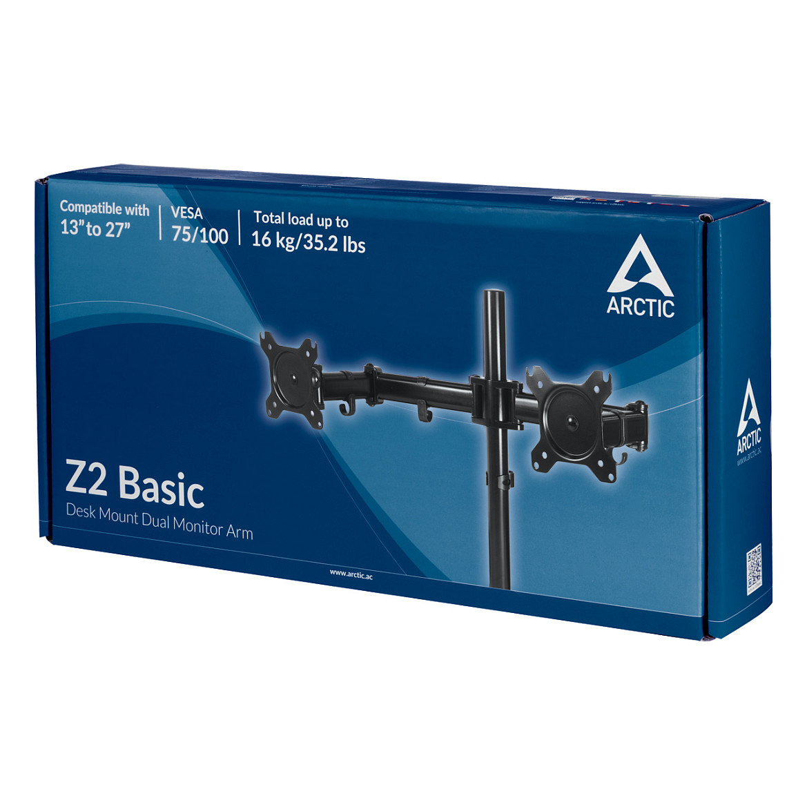 Mbajtëse për Monitor ARCTIC Z2 Basic deri në 2x27" 8KG 8