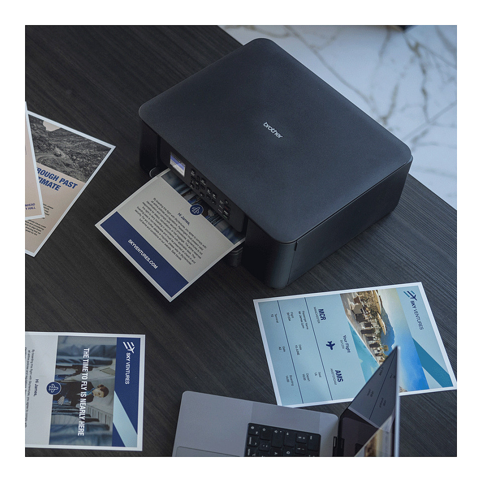 Printer Multifunksional Brother DCP‑J1310DW / 3‑in‑1 / 16ppm / Wi-Fi - Zezë thumbnail 3