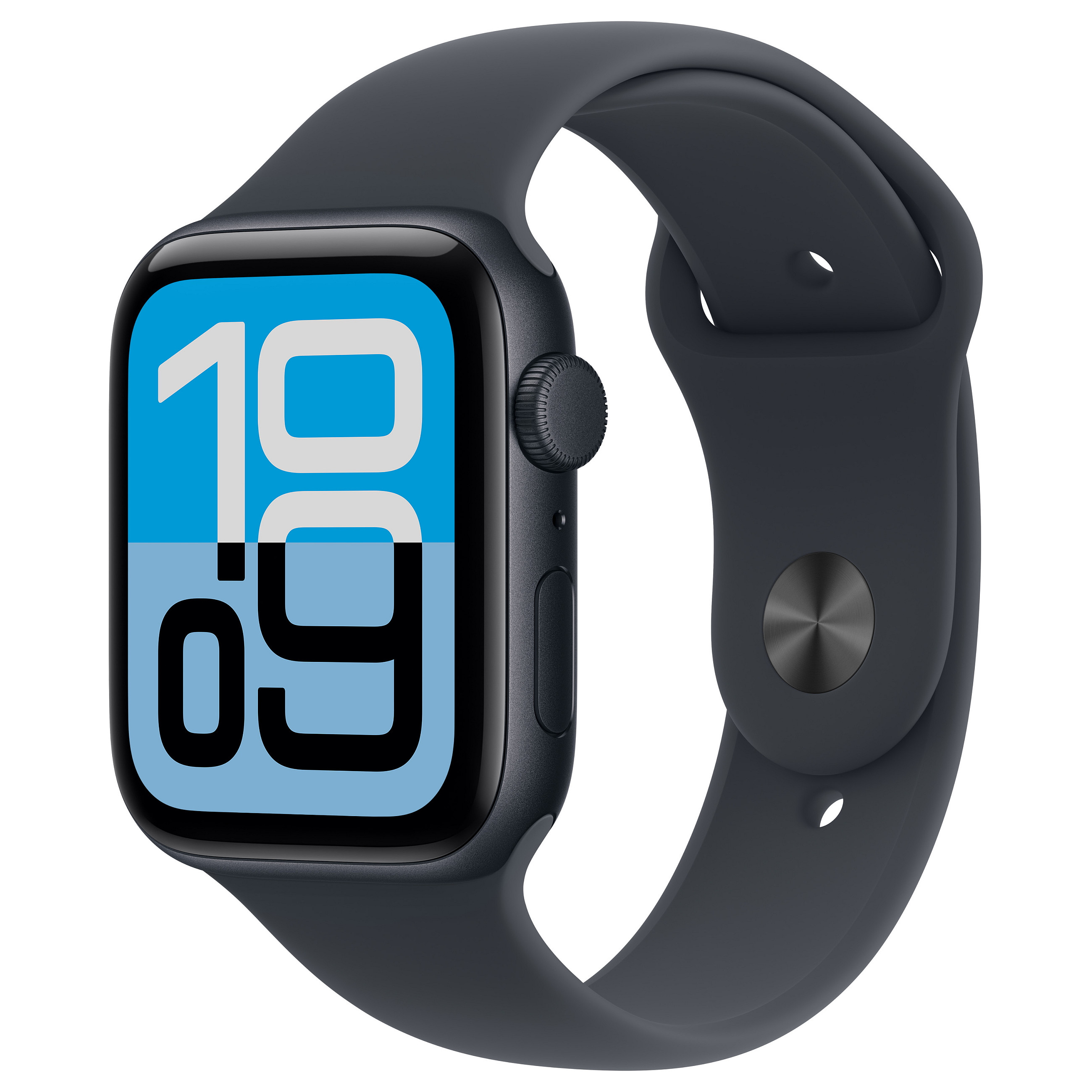 Apple Watch SE 3, 44mm, GPS, Midnight Aluminium, Midnight Sport Band - M/L