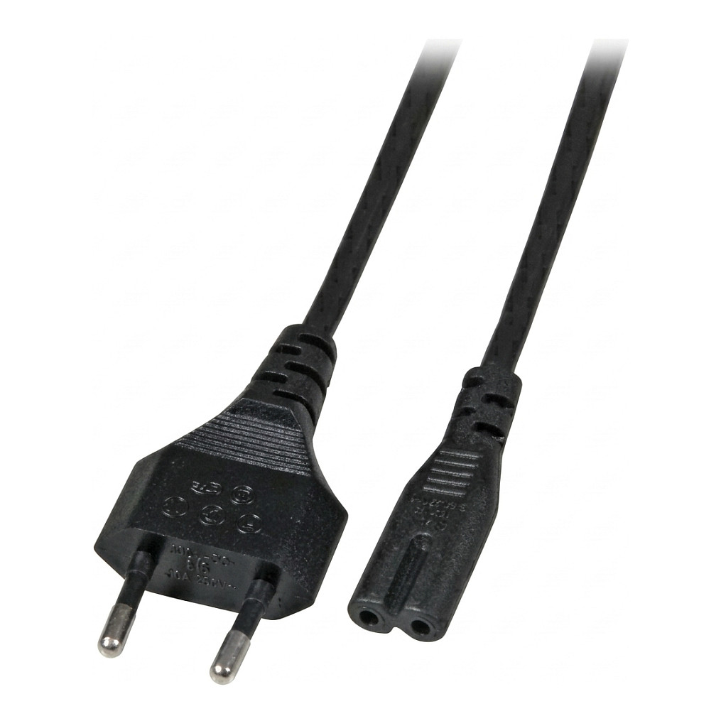 Kabllo për Furnizim me Energji Tysso Power Cord 220V I3 Shape – Zezë 6