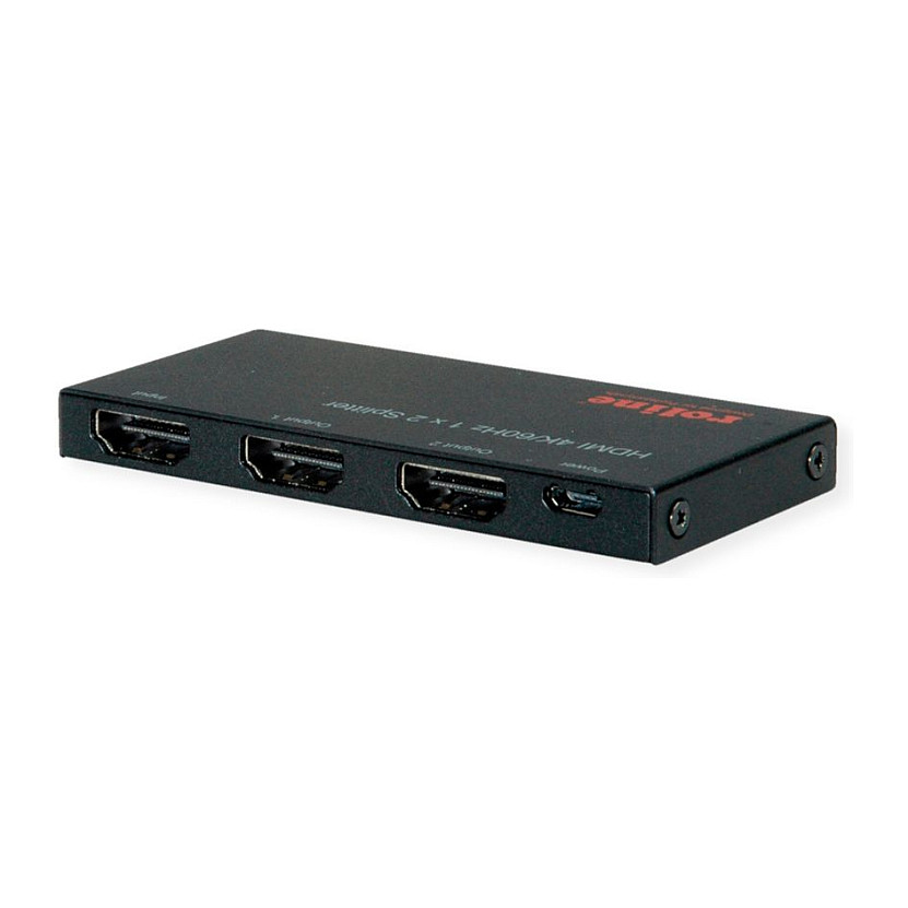 Zgjatues Prizash ROLINE 19.07.1071, 3x Schuko, Kabllo 10 m, Ndërprerës i Ndriçuar, 250 V, 3600 W – Zezë 3