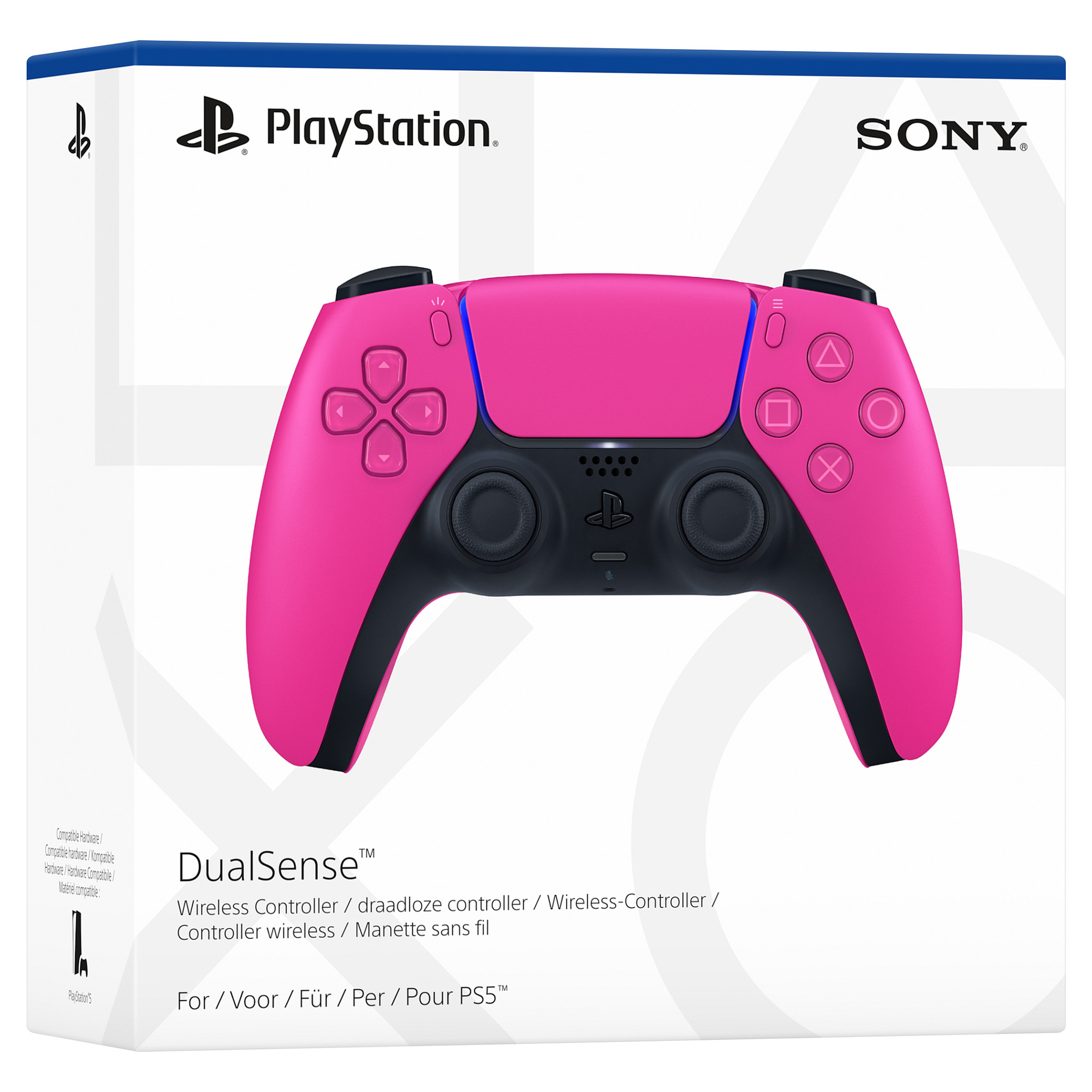 Kontroller Sony DualSense Nova Pink / Wireless & Wired – Rozë thumbnail 6