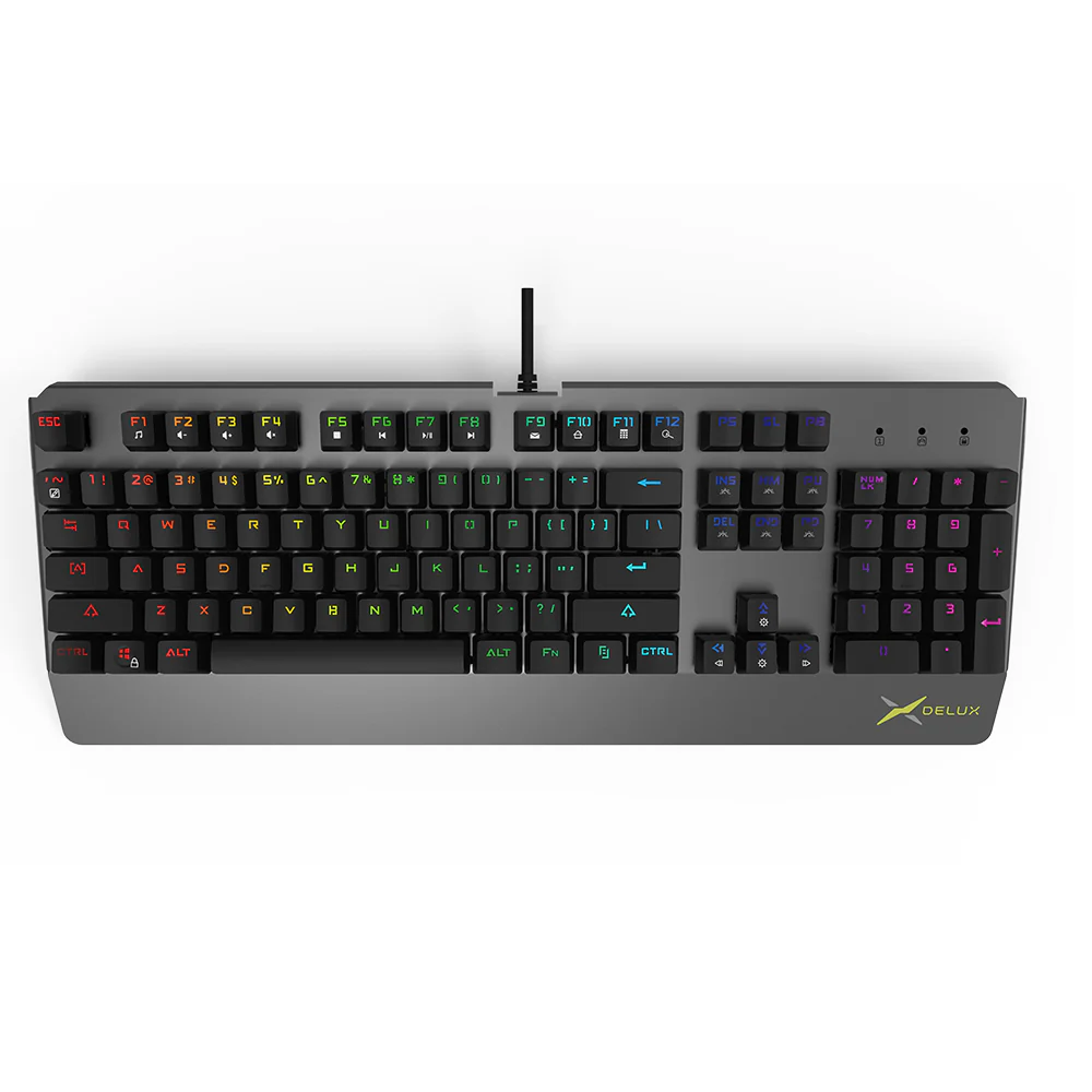 Tastierë Gaming Delux KM06 / Mekanike / RGB / Anti-Ghosting / E zezë 4