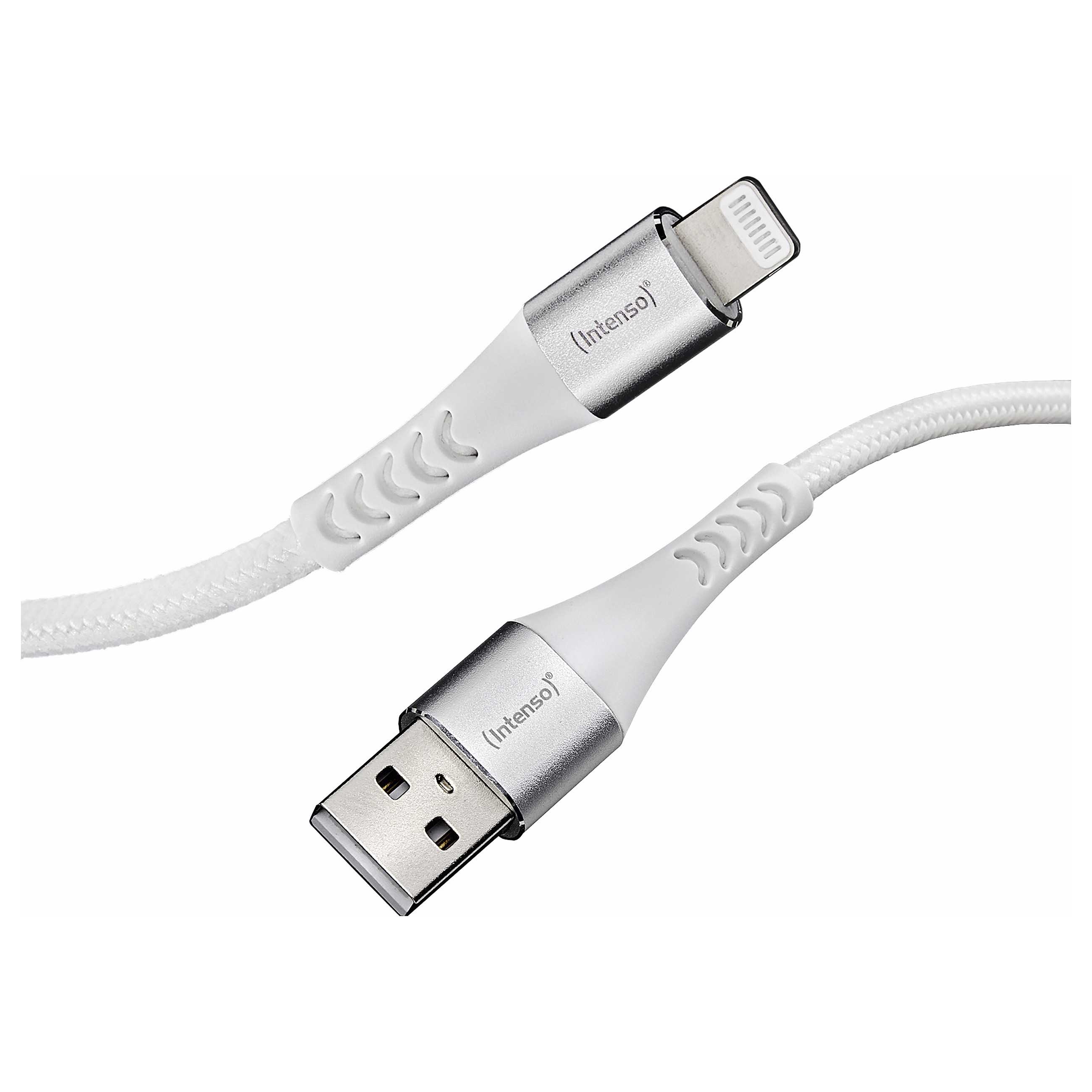 Kabllo Intenso A315L, USB-A në Lightning, 12W, 1.5m - Bardhë