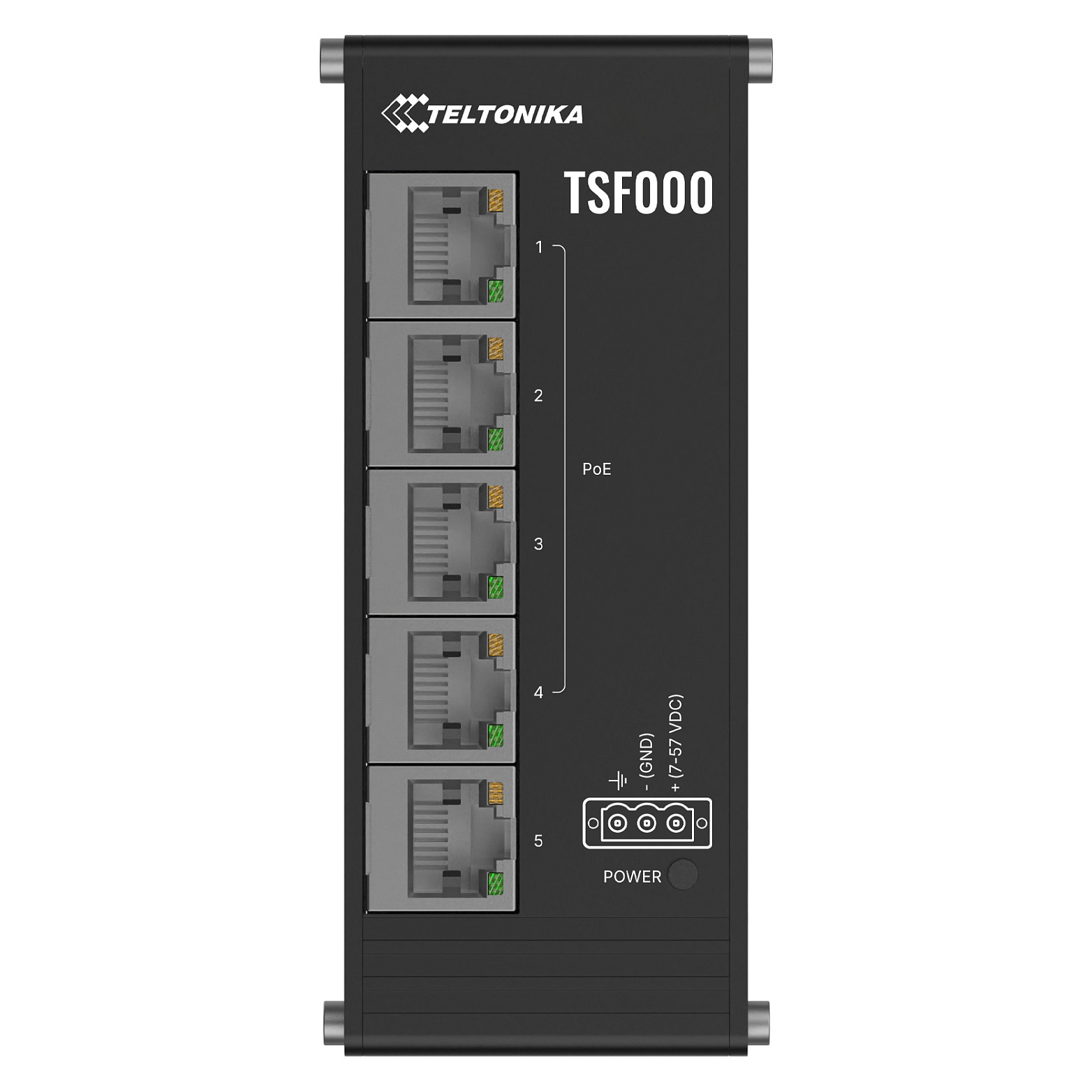 Switch Teltonika TSF000 / Unmanaged / 5xFast Ethernet / PoE+ thumbnail 3