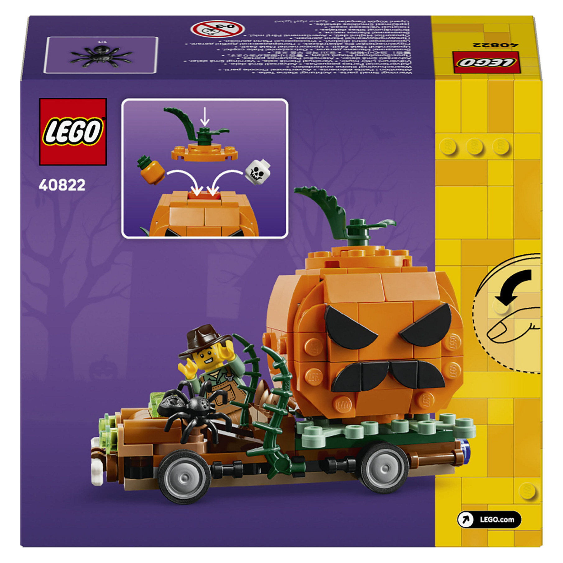 LEGO Iconic Jack-O'-Lantern Pickup Truck thumbnail 3