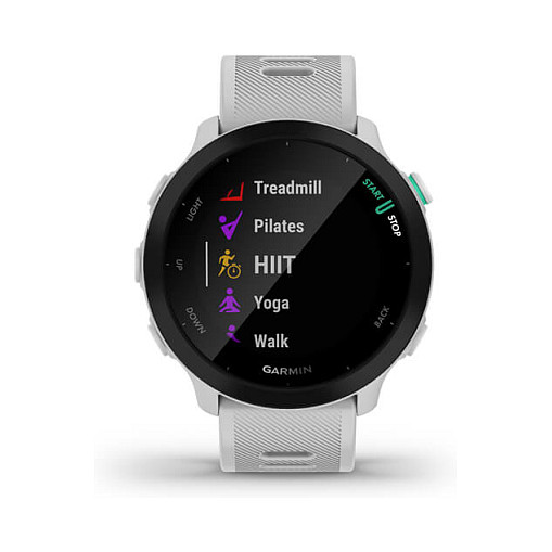 Orë e mençur Garmin Forerunner 55 / 42mm / MIP / GPS / Bluetooth - Bardhë thumbnail 5