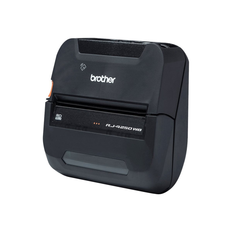 Printer Label Brother RJ-4250WB, 4", Termik Direkt, 203DPI, 127mm/s, USB, Wi-Fi, Bluetooth, NFC - Zezë 2