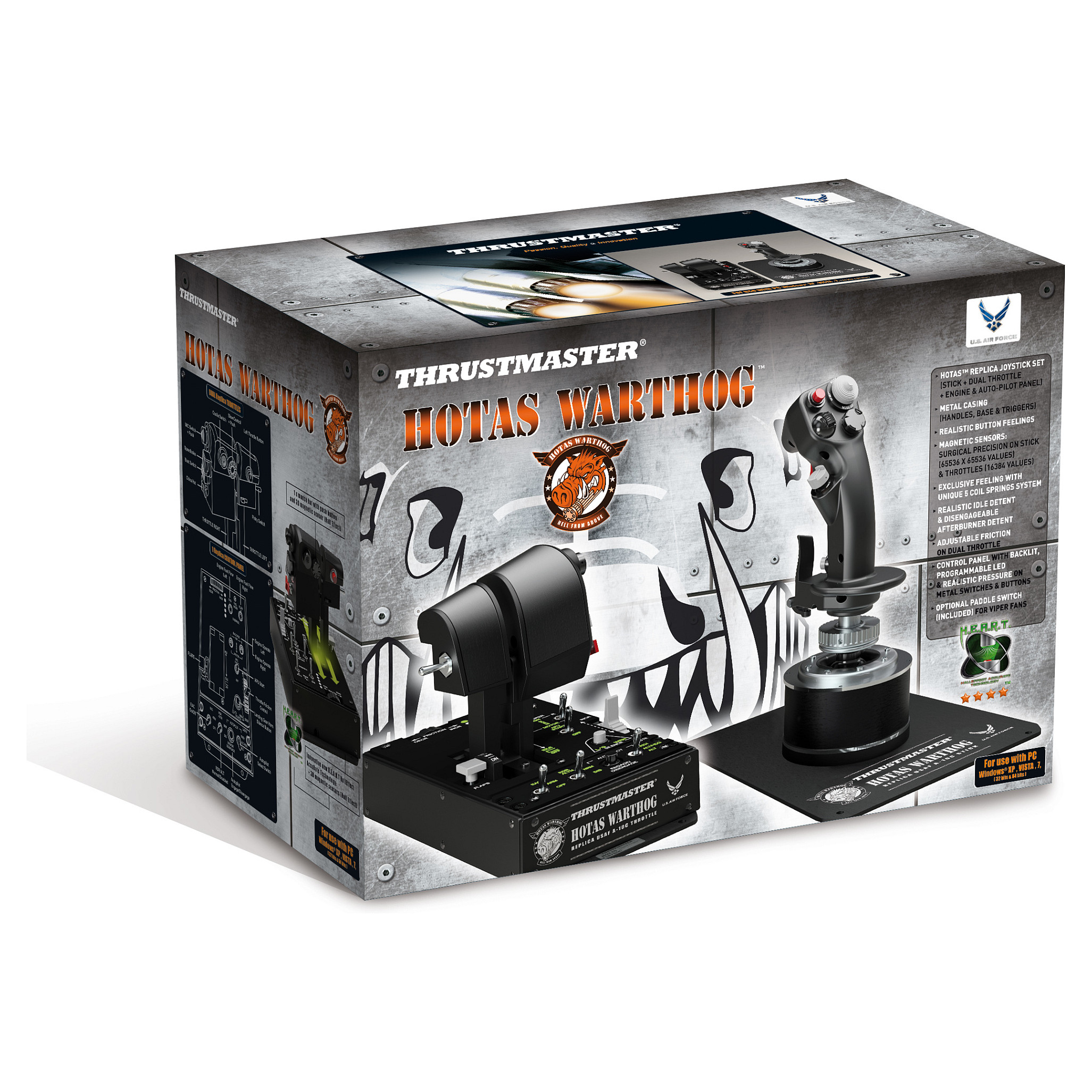 Kontroller Thrustmaster Hotas Warthog Gaming thumbnail 6