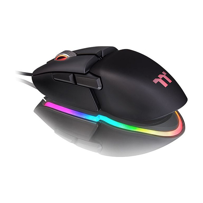 Maus Gaming Thermaltake Argent M5 RGB / GMO-AMF-WDOOBK-01 / Sensor Optik PixArt PMW-3389 / 16000 DPI / Wired USB – Zezë 2