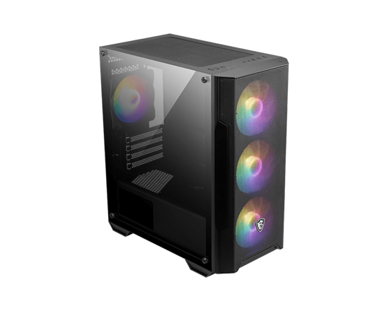 Kasë MSI MAG Forge M100A RGB, e zezë 2