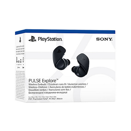 Kufje Gaming Sony PULSE Explore / Planar Magnetic / PlayStation Link / Bluetooth / Wireless / 15 orë - Zezë 5