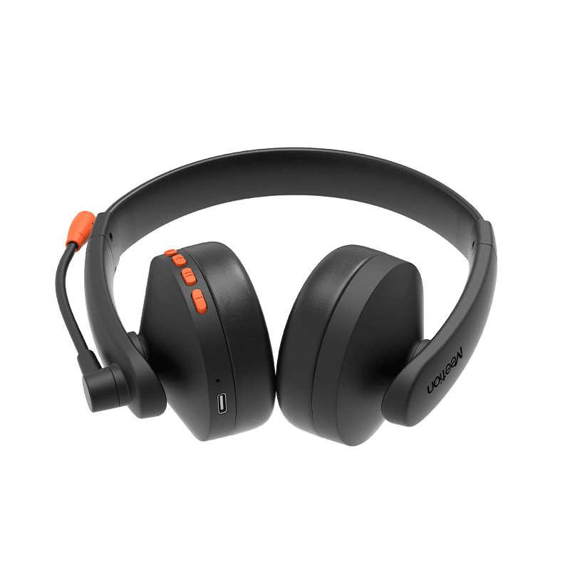 Kufje pa kabllo Meetion BTH003 TELEPHONE Mic / Noise reduction / TYPE-C / Bluetooth 5.1 / e zezë 7