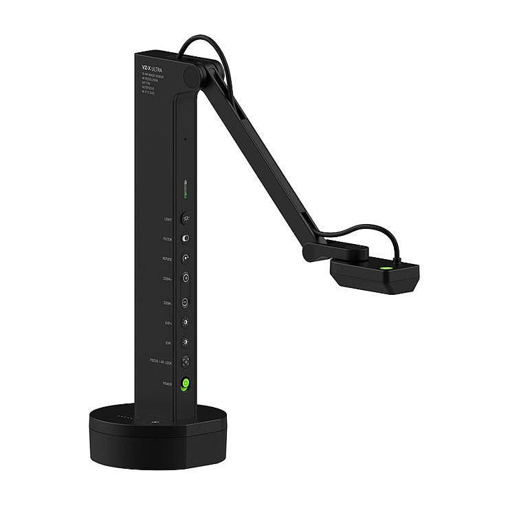 Kamerë Dokumentesh IPEVO VZ-X ULTRA / Sony 13MP CMOS / 4K / Autofocus / 4x Digital Zoom / USB-C / HDMI / Wi-Fi / AI Noise Reduction - Zezë 2