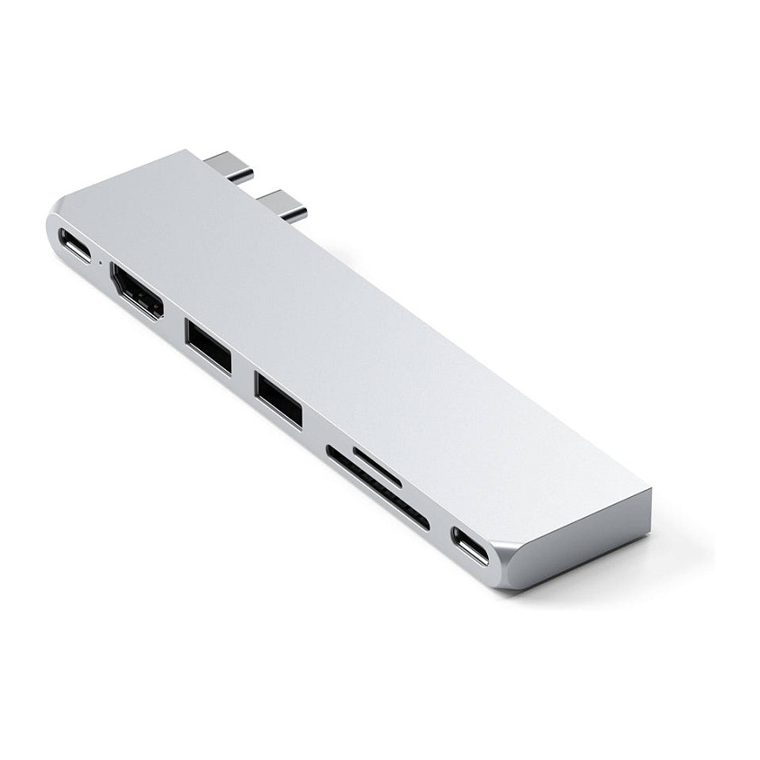 Hub Satechi ST-HUCPHSS / 2x USB-A / 1x HDMI / 1x USB-C / SD / 1x USB4 100W – Argjend