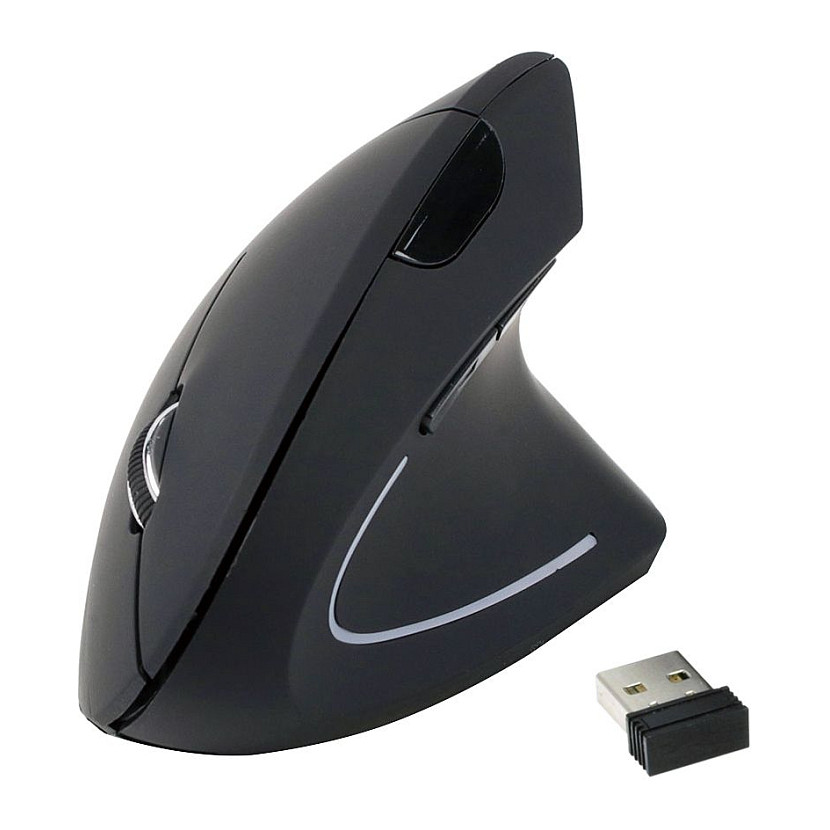 Maus pa Kabllo Equip Ergonomic Optical Wireless - Zezë