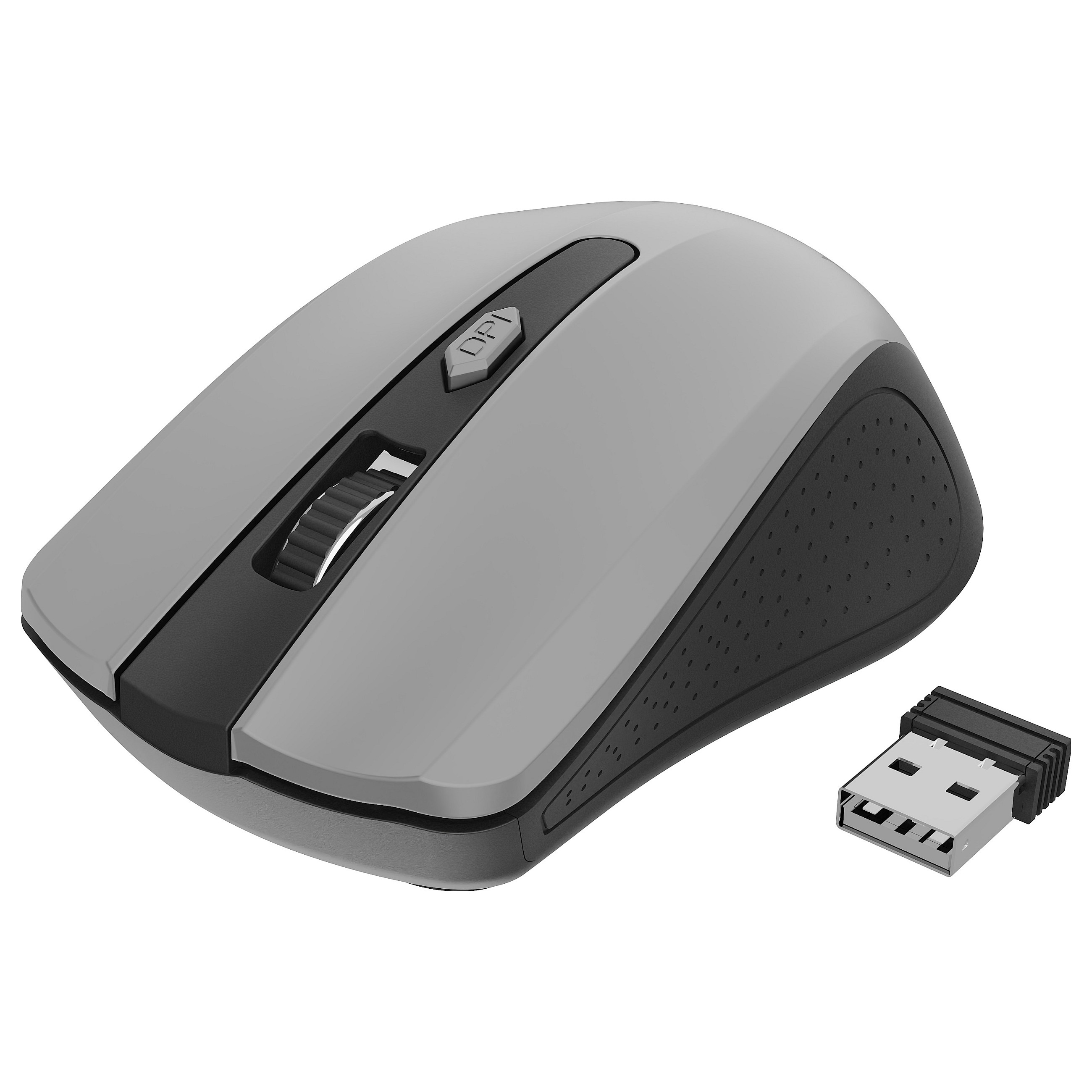 Maus pa kabllo Gembird OPT / 4 Buttons / USB Receiver – Zezë / Gri thumbnail 4