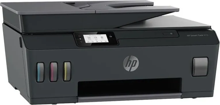 Printer Multifunksional HP Smart Tank 615 / Inkjet me Ngjyra A4 / 11 ppm / 4 në 1 / ADF / Fax / Wi-Fi + USB - Zezë 3