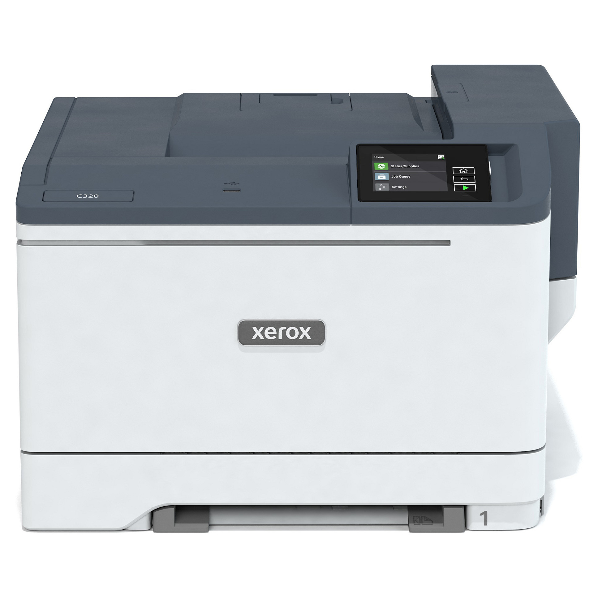 Printer Laser me Ngjyra Xerox C320V_DNI, A4, 4800 × 4800 dpi (cilësi me ngjyra), 33 faqe/min, Duplex Automatik, Wi-Fi, Gigabit Ethernet, USB – Bardhë