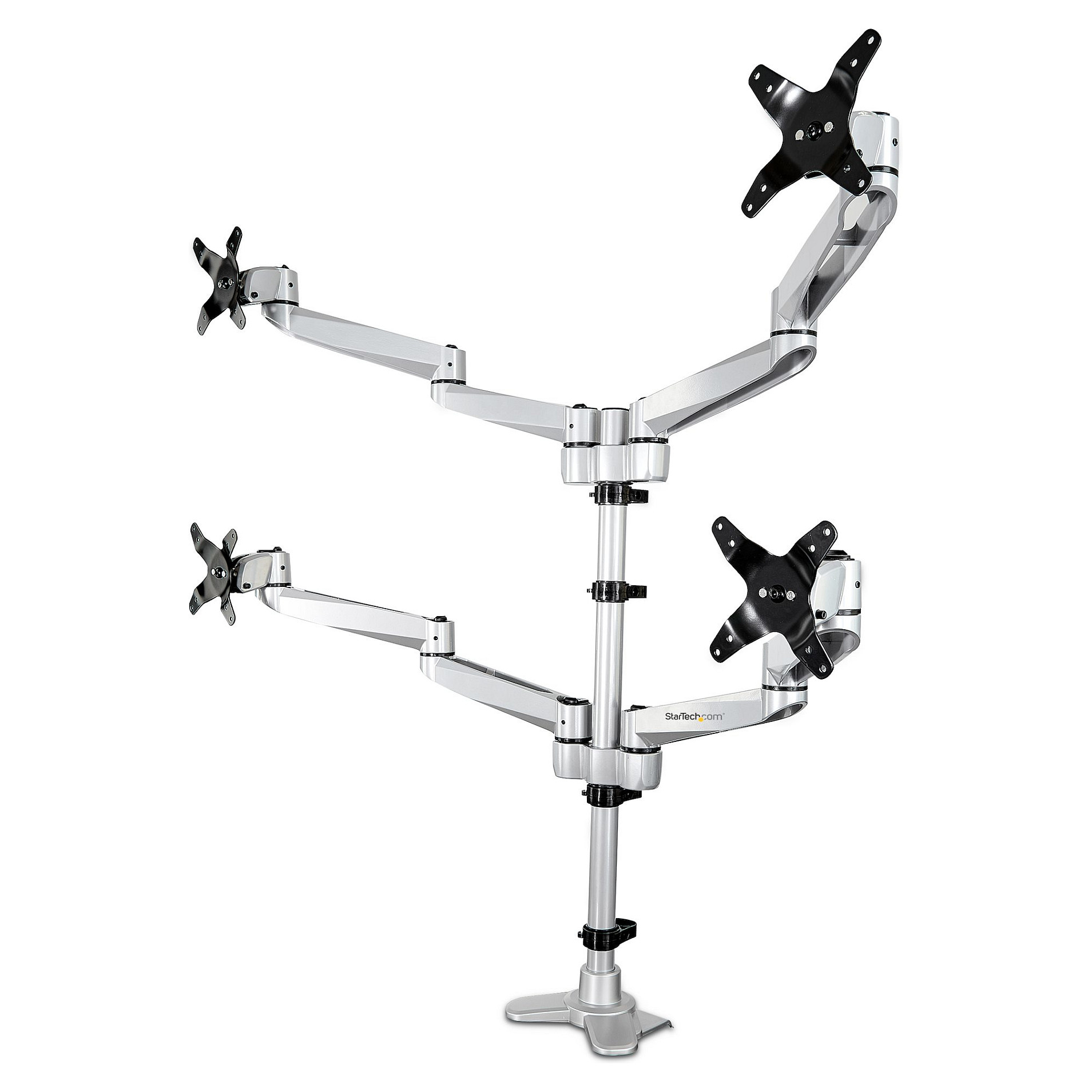 Mbajtëse për Monitor StarTech.com ARMWALL / 1 Monitor / 13–27" / deri 10kg / VESA 75x75 & 100x100 / Montim në Mur / Rotacion 360° - Zezë 4
