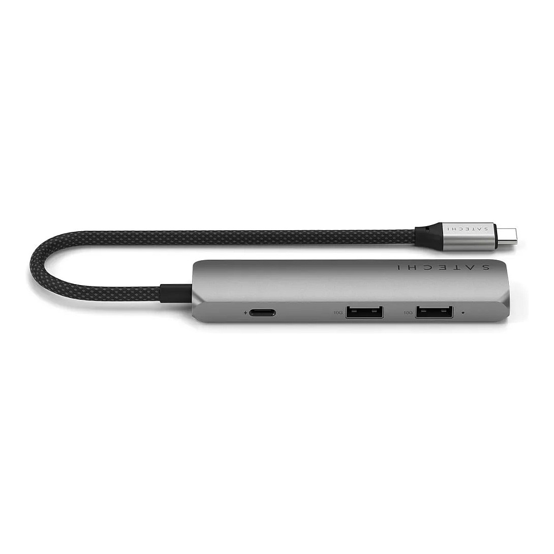 Hub Satechi ST-P4SM / 2x USB-A / 1x HDMI / 1x USB-C PD / 80W PD / 100W – Hiri 3